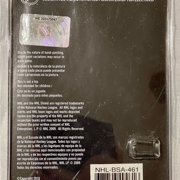 Buffalo Sabres Single Toggle Lightswitch Plate with Team Name and Logo - Picture 6 of 6